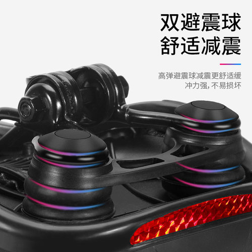 适用喜德盛自行车黑客380坐垫超软山地车座套传奇500鞍座配件大全 - 图0