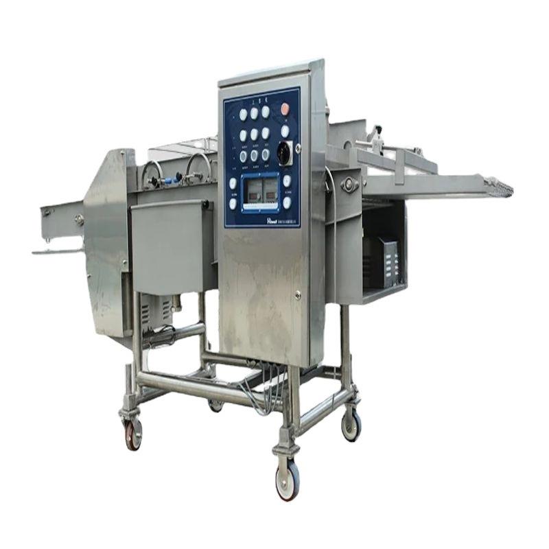 全自动芝士面包片上浆机小型吐司面包裹浆机商用面包片上浆设备 - 图3