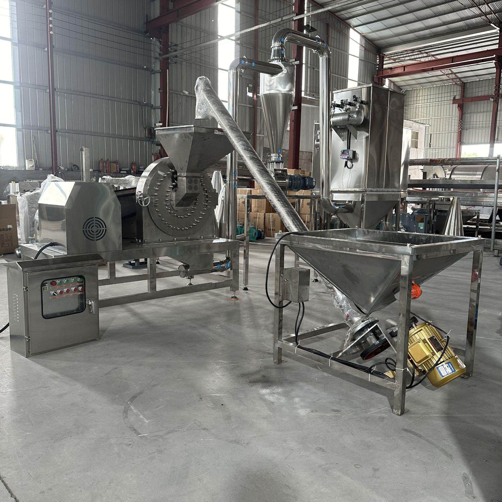 白糖打粉机食品花椒齿爪式磨粉机大米香辛料不锈钢齿盘粉碎机,淘宝优惠券,粉丝福利购,淘宝优惠卷