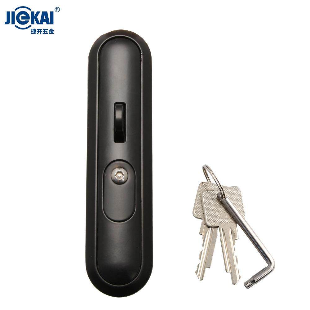PM233 advertising machine chassis cabinet flat lock padlock dual key cabinet handle rotating flat lock
