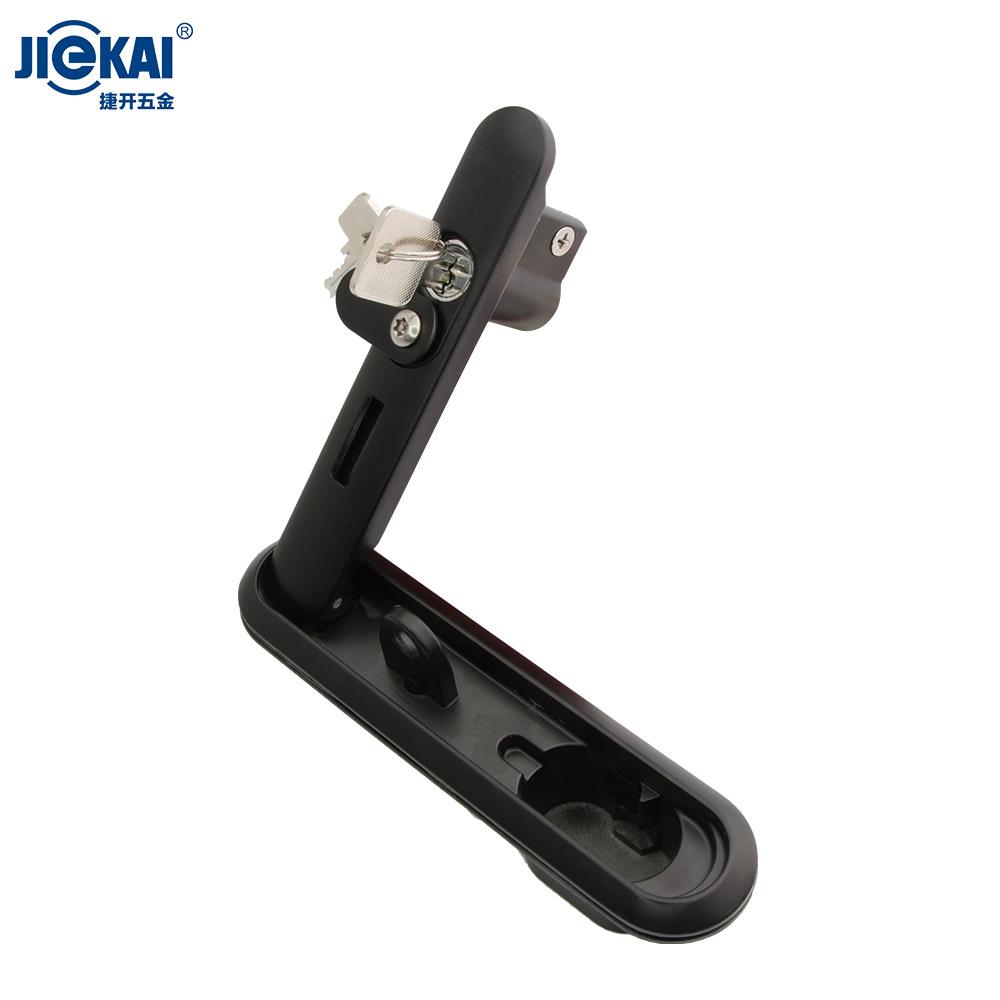 PM233 advertising machine chassis cabinet flat lock padlock dual key cabinet handle rotating flat lock