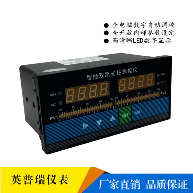 D823智能双回路测控仪温度压力液位双通道数字显示控制仪 - 图1