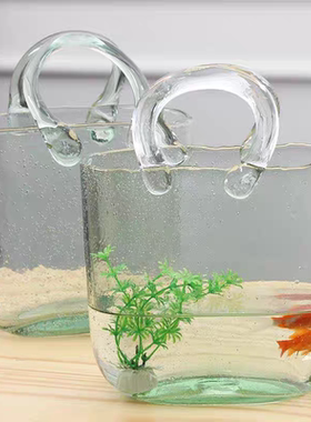 创意气泡包包玻璃花瓶轻奢高级感