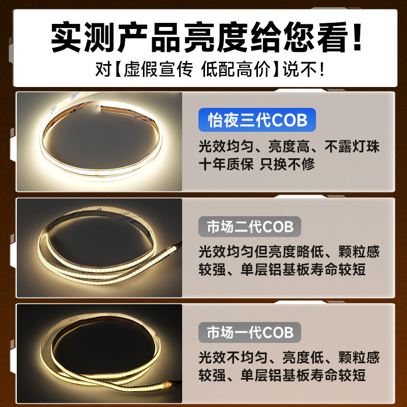 智能三色双眼皮向上发光线形灯侧发光客厅吊顶线型灯灯槽线条灯带,淘宝优惠券,粉丝福利购,淘宝优惠卷