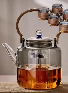 耐高温玻璃煮茶茶壶蒸煮