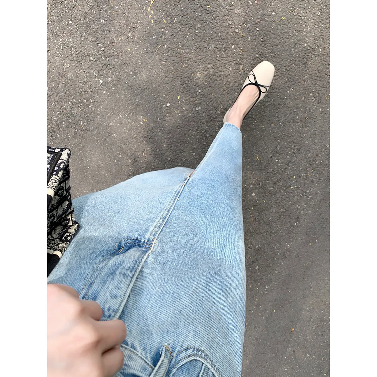 葡萄妈Studiolee 2025春夏温柔蝴蝶结方头浅口平底软底芭蕾单鞋女,淘宝优惠券,粉丝福利购,淘宝优惠卷