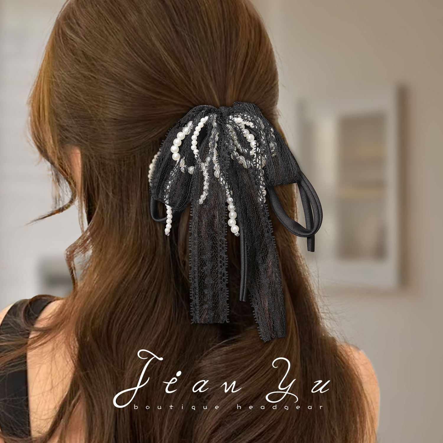 轻奢多层蝴蝶结弹力发绳时尚小香风蕾丝发圈简约耐用橡皮筋头绳女,淘宝优惠券,粉丝福利购,淘宝优惠卷