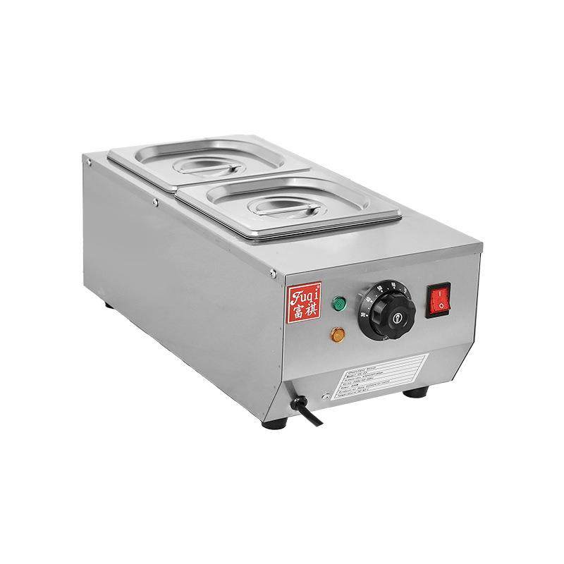 不锈钢电热巧克力熔炉跨境货源全球插头商用二盆/三盆巧克力熔炉,淘宝优惠券,粉丝福利购,淘宝优惠卷