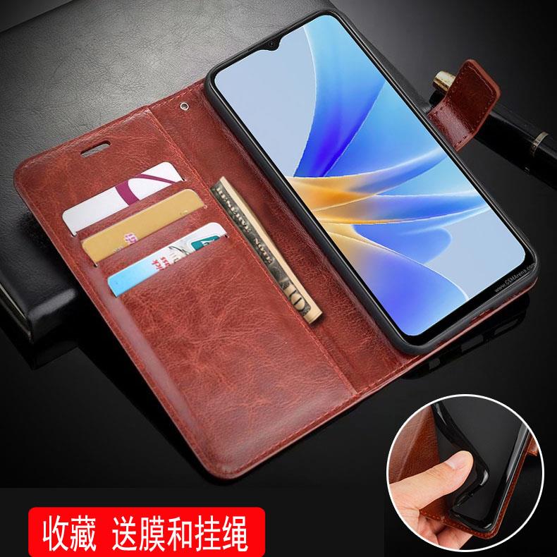 适用oppo A78 5G手机壳6.56英寸oppoA785G外壳皮夹oppoCPH2483保护套翻盖oqqo磁扣opop防摔opp男士ppor潮女0p - 图0