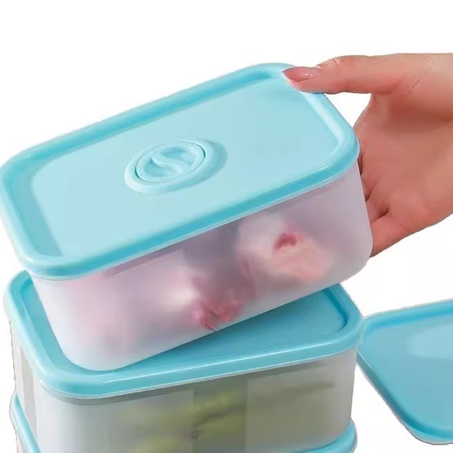 冰箱保鲜盒微波炉可加热可加热饭盒微波炉专用盒冷冻食物分装盒子 - 图3