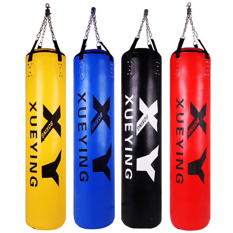 拳击沙袋实心吊式散打沙包成人儿童跆拳道搏击训练沙袋家用 - 图3