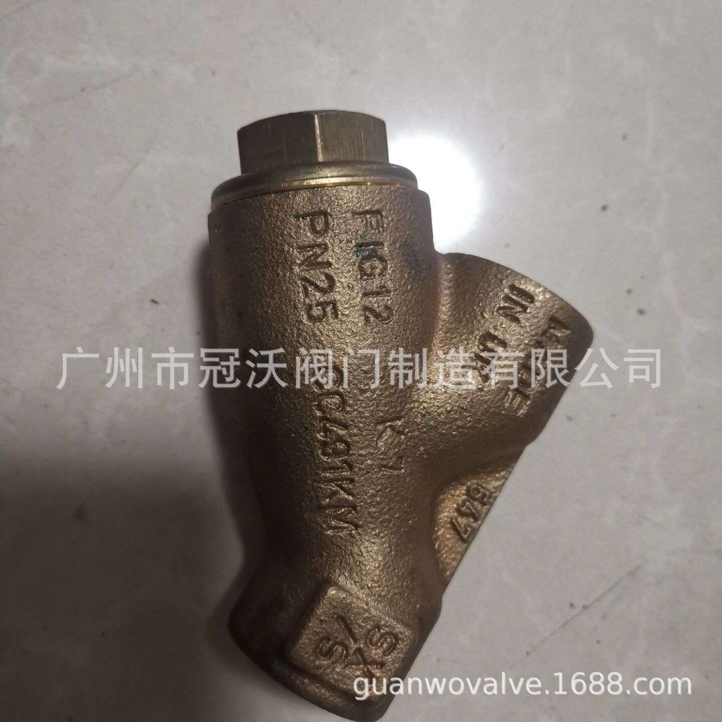 斯派莎克全铜过滤器 Y型过滤器 FIG12螺纹过滤器SPIRASARCO过滤器 - 图0