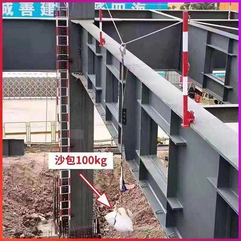 厂房钢结构安全绳支架立柱钢结构生命线支架防坠落立杆固定钢丝绳,淘宝优惠券,粉丝福利购,淘宝优惠卷