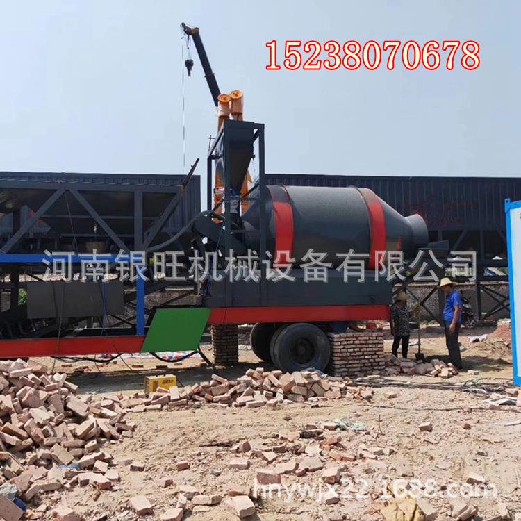 桥梁隧道混凝土搅拌站稳定土拌合站银旺工程移动搅拌站厂家 - 图2