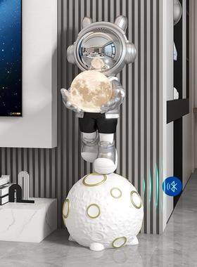 太空人宇航员落地大号摆件客厅电视柜酒店新房乔迁新居搬家摆设