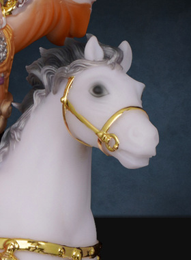 合成玉石中式佛堂装饰摆件