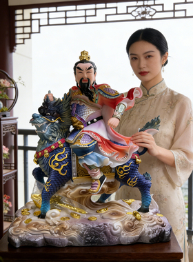 胡天龙胡天霸神像仿汉白玉供奉东北四大家族摆件狐家神像