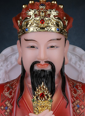合成石粉中式佛堂装饰摆件