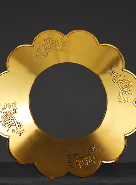 合金中式佛堂香炉香托香装饰摆件