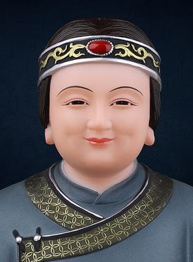 合成玉石粉中式佛堂装饰摆件