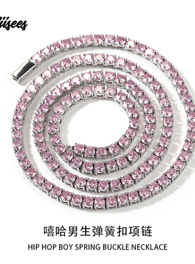 嘻哈项链简约个性叠搭毛衣链