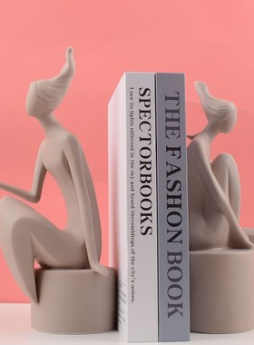 简约现代家居抽象人物摆件客厅酒柜电视柜玄关书房装饰品样板房