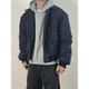 AWRB American retro cleanfit lapel embroidered cotton jacket for men loose casual versatile simple jacket AWRB American retro cleanfit lapel embroidered cotton jacket for men loose casual versatile simple jacket