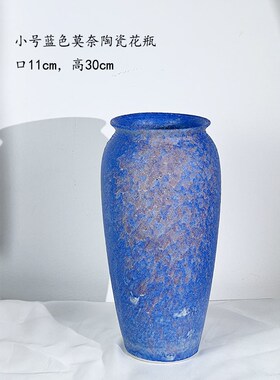 莫奈的花园绿色梦幻泡q泡花瓶陶瓷花瓶桌面地面大堂陶瓷花瓶绿色