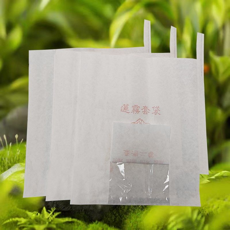 莲雾套袋专用袋下开窗可视洋蒲西红柿番茄防水防虫侧开窗半透明袋,淘宝优惠券,粉丝福利购,淘宝优惠卷