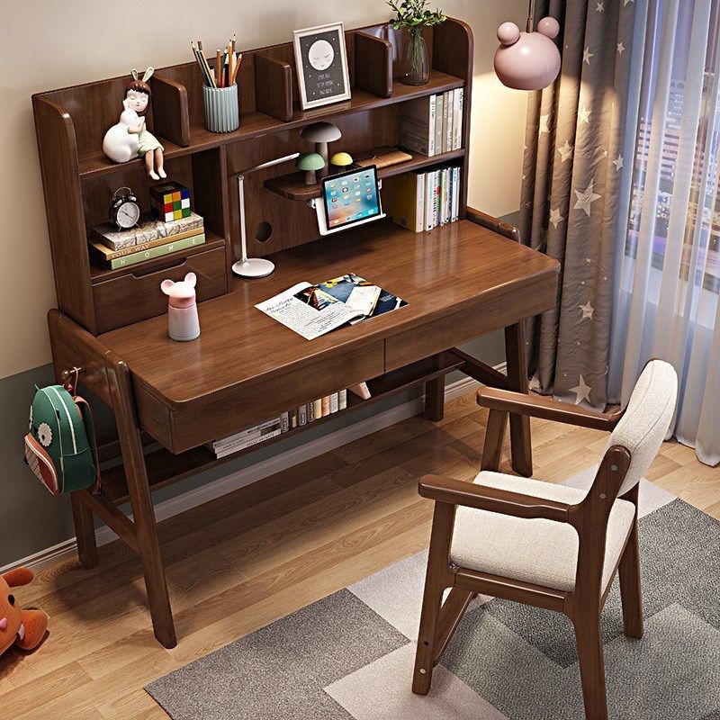 儿童学习桌小学生书桌实木家用简约写字作业桌子可升降课桌椅套装,淘宝优惠券,粉丝福利购,淘宝优惠卷
