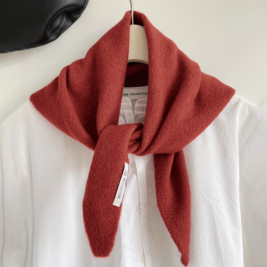 韩版高级感三角巾针织披肩围巾小坎肩头巾ins外搭多功能保暖装饰,淘宝优惠券,粉丝福利购,淘宝优惠卷