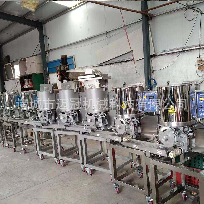 汉堡肉饼成型机冷冻食品加工机器油炸机上将上粉机前端配套设备,淘宝优惠券,粉丝福利购,淘宝优惠卷