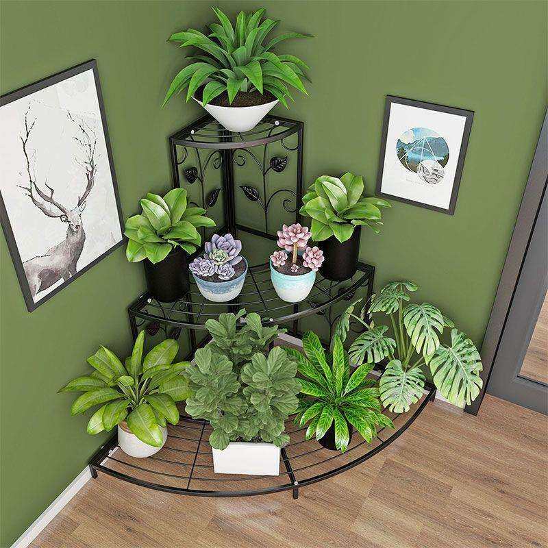 欧式艺多厅层花YEH架内花盆室架子阳台绿萝花铁架花几客三角花架,淘宝优惠券,粉丝福利购,淘宝优惠卷