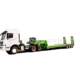 Export pull-out large transport semi-trailer Dump semi-trailer Flatbed semi-trailer Car auction area