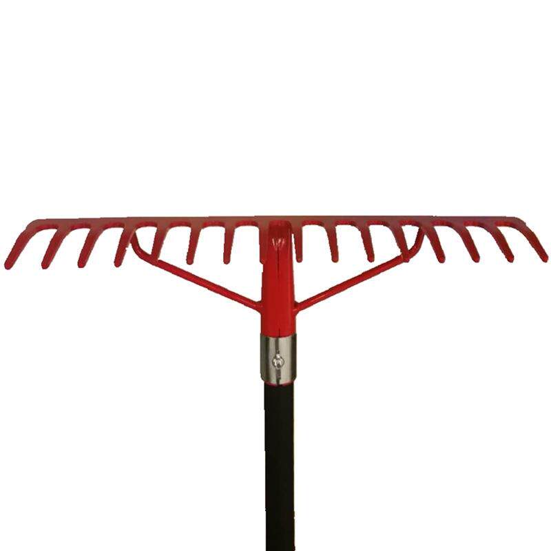 KOTESO开拓者KT806金属园林土耙子 1.4米钢管16齿钉耙 整地松土 - 图2