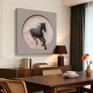 618新品-福雕家饰餐厅装饰画现代轻奢背景墙挂画高级感壁画装饰画