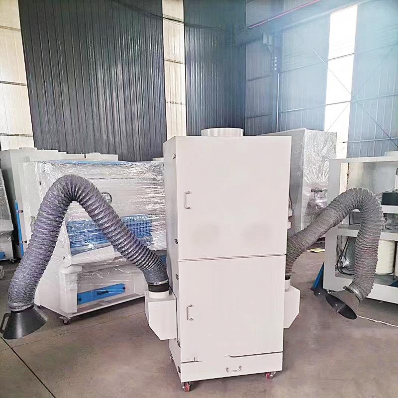 布袋粉尘脉冲除尘器激光切割收集装置工业环保空气净化滤筒集尘器 - 图0