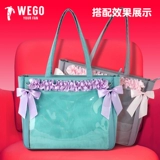 WEGO толстая кишка любовь хлопок боль сумка аксессуары размер L DIY компоненты рюкзака двумерная культура боли просо