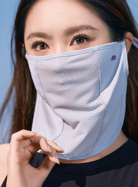 夏季防晒面罩女透气轻薄骑行面纱