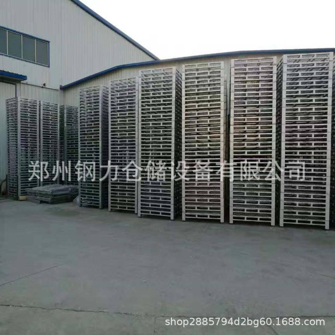 仓储托盘,重型货架钢制托盘金属货架托盘两面进叉可定尺寸 - 图3