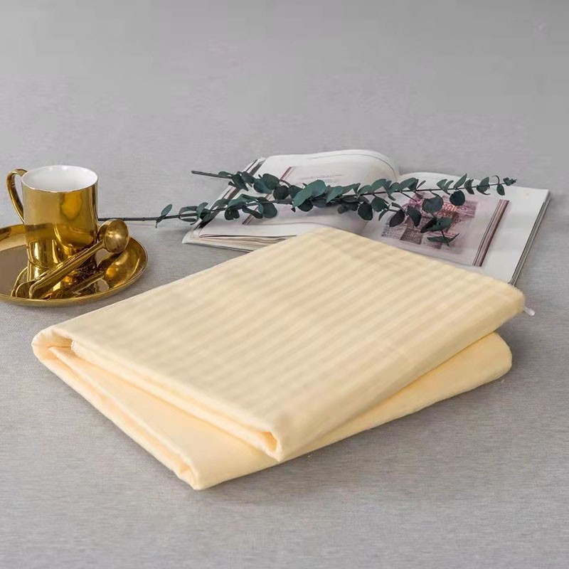 贡缎纯棉内胆套蚕丝被内胆里子缎条丝绵内胆蚕丝内衬白色纯色内胆 - 图2