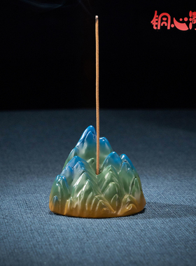 铜心满福《千里江山系列》摆件