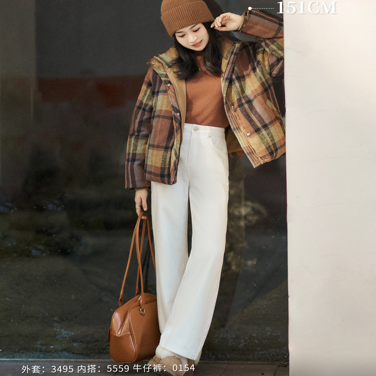 柒量一裁百小个子加绒橘色棉服外套巨好看的初冬外套女装秋冬3495,淘宝优惠券,粉丝福利购,淘宝优惠卷