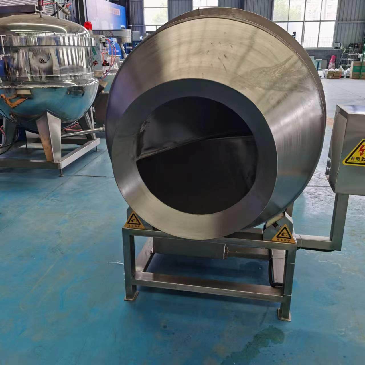 豆角拌料机源头厂家大型全自动滚筒式雪菜榨菜笋丝泡菜腌制机,淘宝优惠券,粉丝福利购,淘宝优惠卷