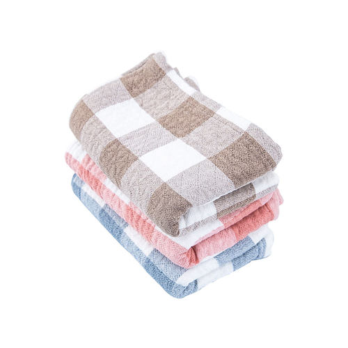 天竺良品田园风纱布枕巾一对装枕巾床上用品枕头成人枕头套BLF-6 - 图2