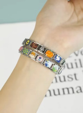 Hapiship模块手链手镯饰品学生