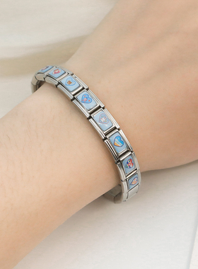 拼接Hapiship意大利风模块手链