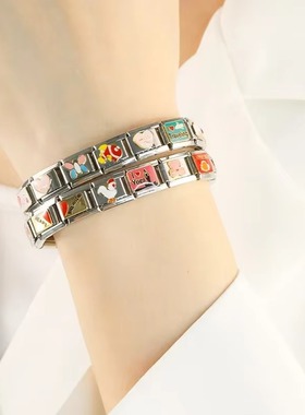 Hapiship意大利模块手链