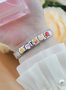 Hapiship精致轻奢女模块手链diy