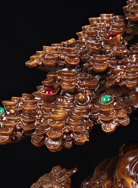 摇钱树招财树摆件风水旺财客厅店铺装饰发财树公司收银台开业礼品